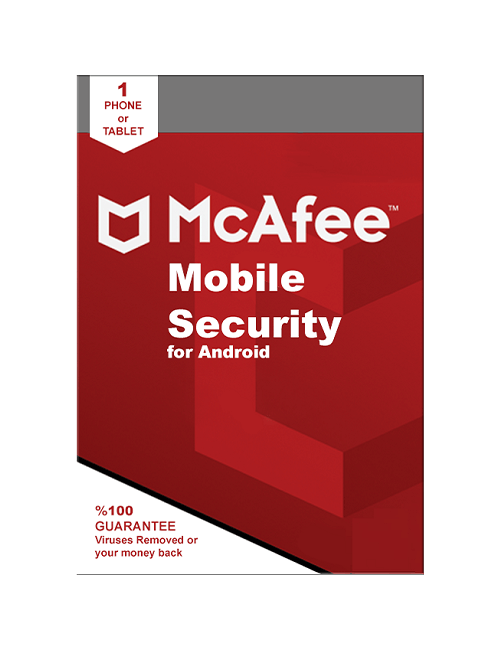 McAfee Mobile Security - 1-Year / 1-Android